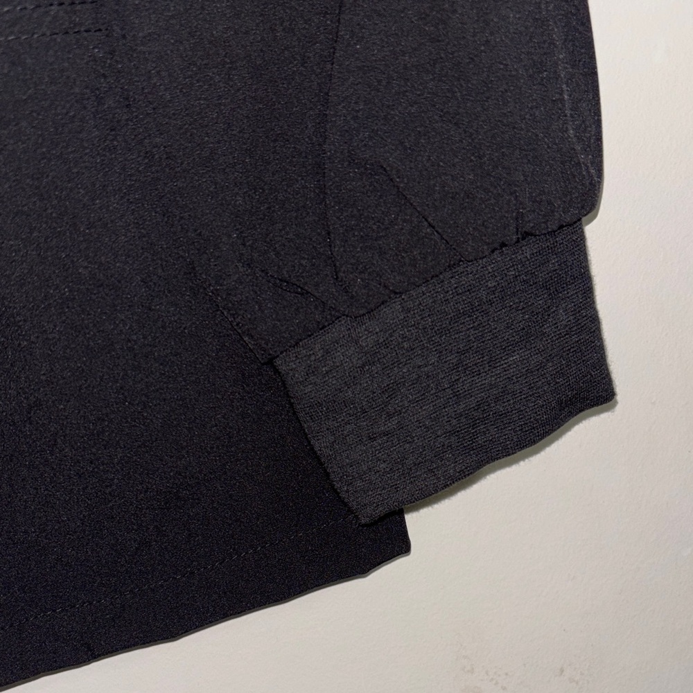 Divine Stretch Black Zip-Front Jacket - Picture 3 of 4